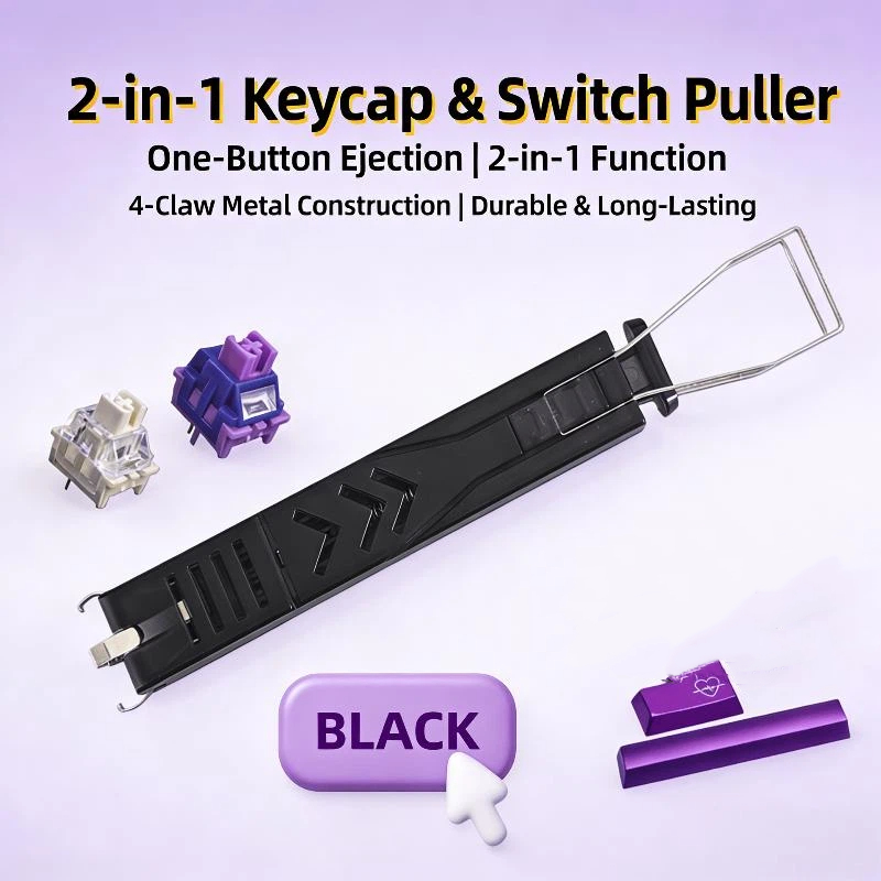 Gaming Accessories Europe - Extractor de teclas 2 en 1,