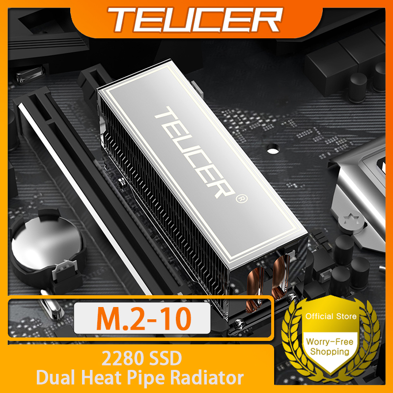 M2 Heatsink Cooler - TEUCER M.2 SSD disipador de calor