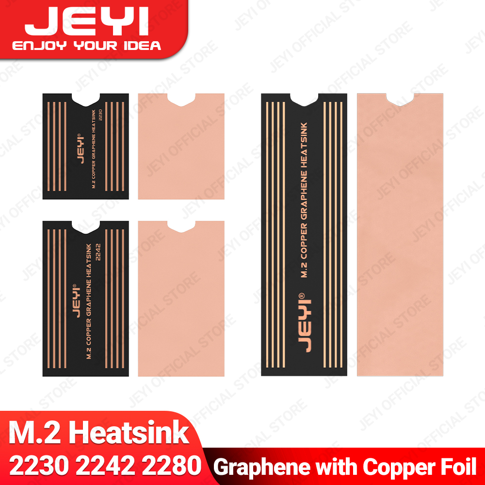 M2 Heatsink Cooler - Disipador de Calor JEYI Graphene 2280