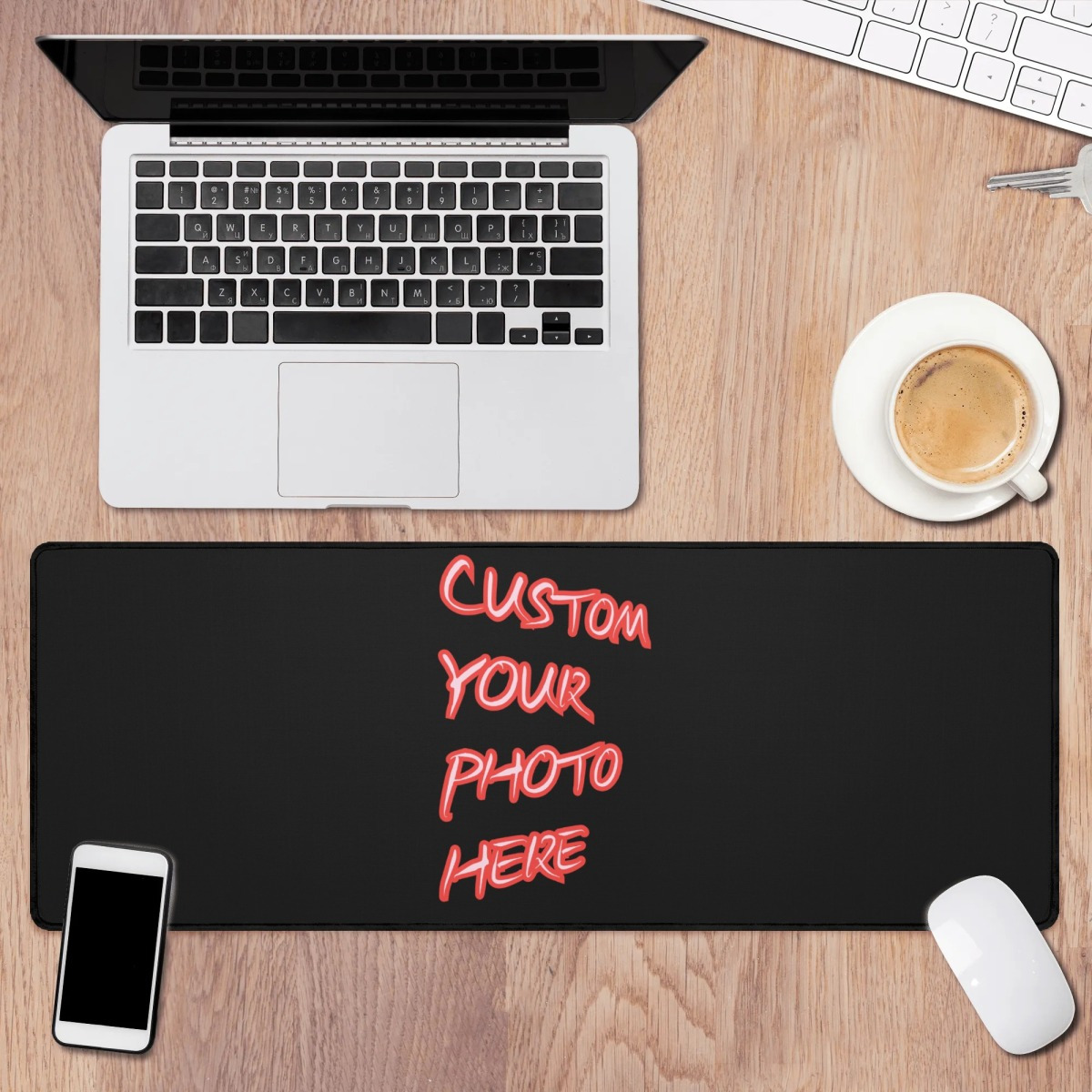 Gaming Accessories Photo - Alfombrilla de Ratón Personalizada con Foto,