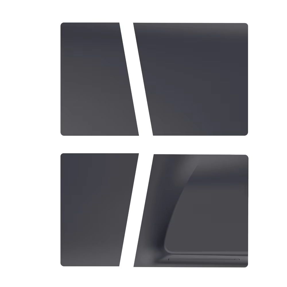 Gaming Accessories Playstation - Carcasas frontales negras ABS para PS5