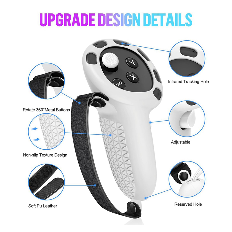 Controller Grip Cover - 4X para Meta Quest 3 cubierta