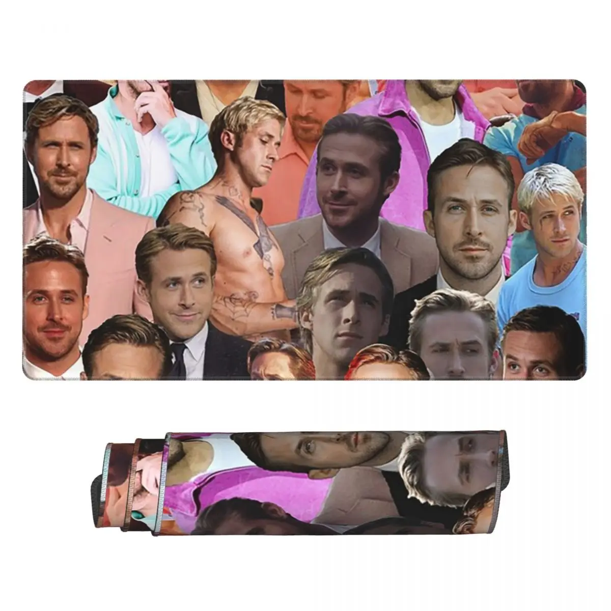 Gaming Accessories Photo - Alfombrilla grande para ratón con collage