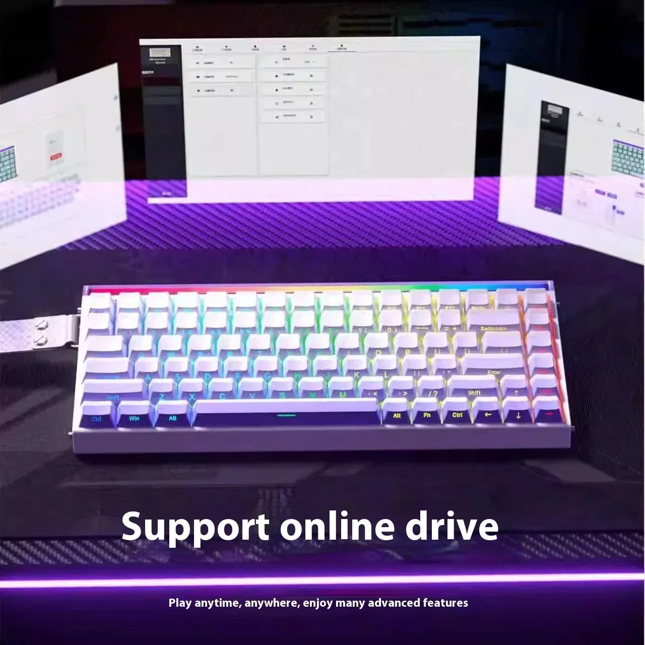 Gaming Accessories Europe - Aula Hero84 He Teclado magnético con