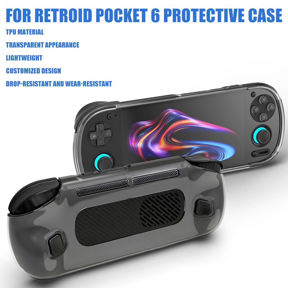 Gaming Accessories Dropshipping - Funda transparente suave para Retroid Pocket