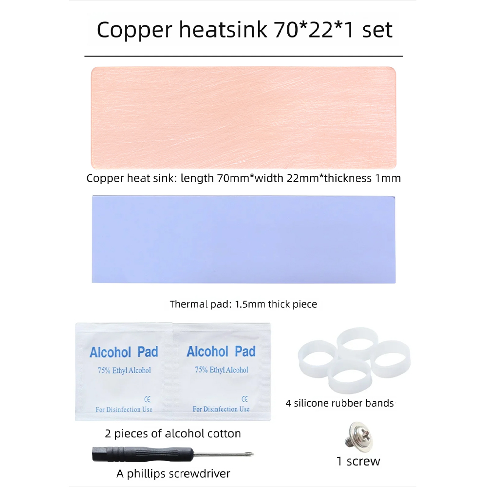 Disipador de calor M.2 SSD par - M2 Heatsink Cooler reseña y precio