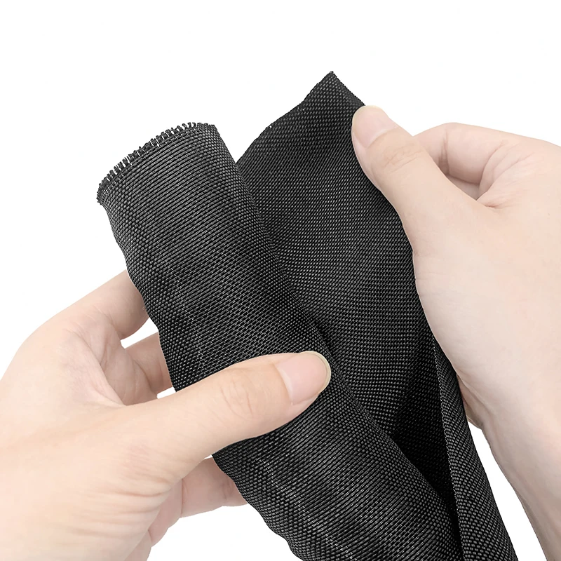 Manga trenzada de PET con cier - Cable Sleeve Braided reseña y precio