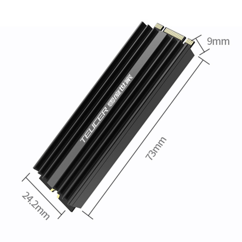 TEUCER M2 SSD disipador de cal - M2 Heatsink Cooler reseña y precio