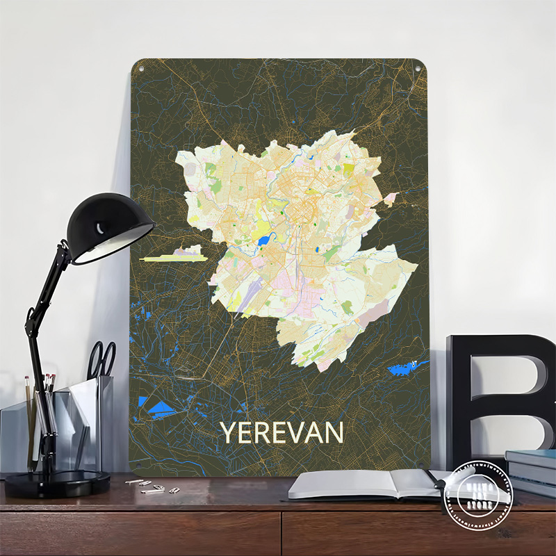 Mapa de la ciudad de Yerevan,  - Gaming Accessories Europe reseña y precio
