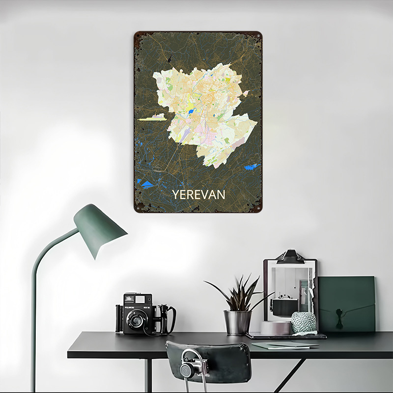 Mapa de la ciudad de Yerevan,  - Gaming Accessories Europe reseña y precio