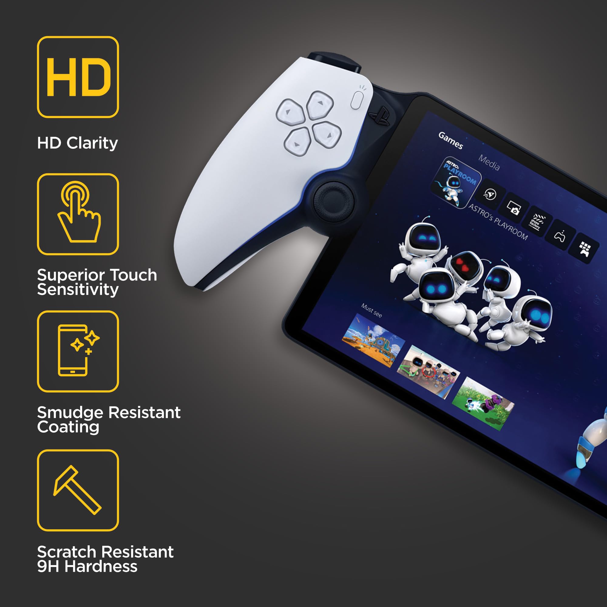 Protector de pantalla de vidri - Gaming Accessories Playstation reseña y precio