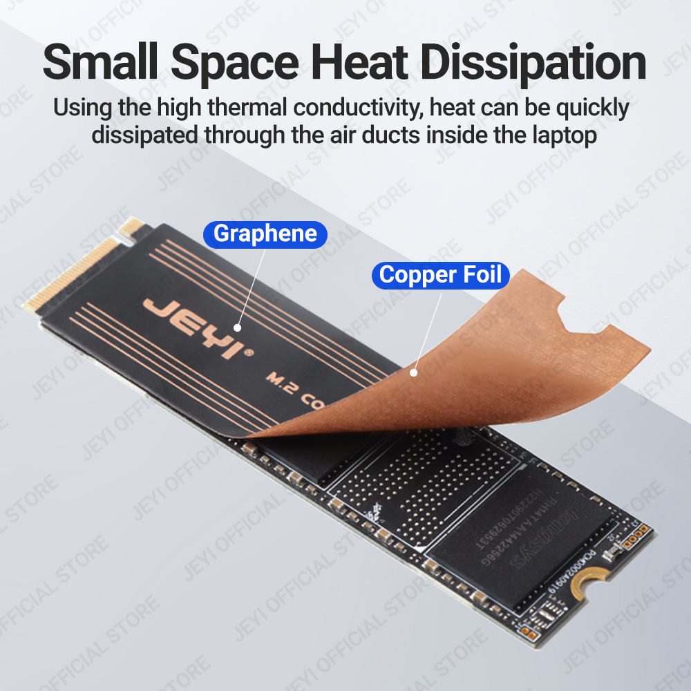 Disipador de Calor JEYI Graphe - M2 Heatsink Cooler reseña y precio