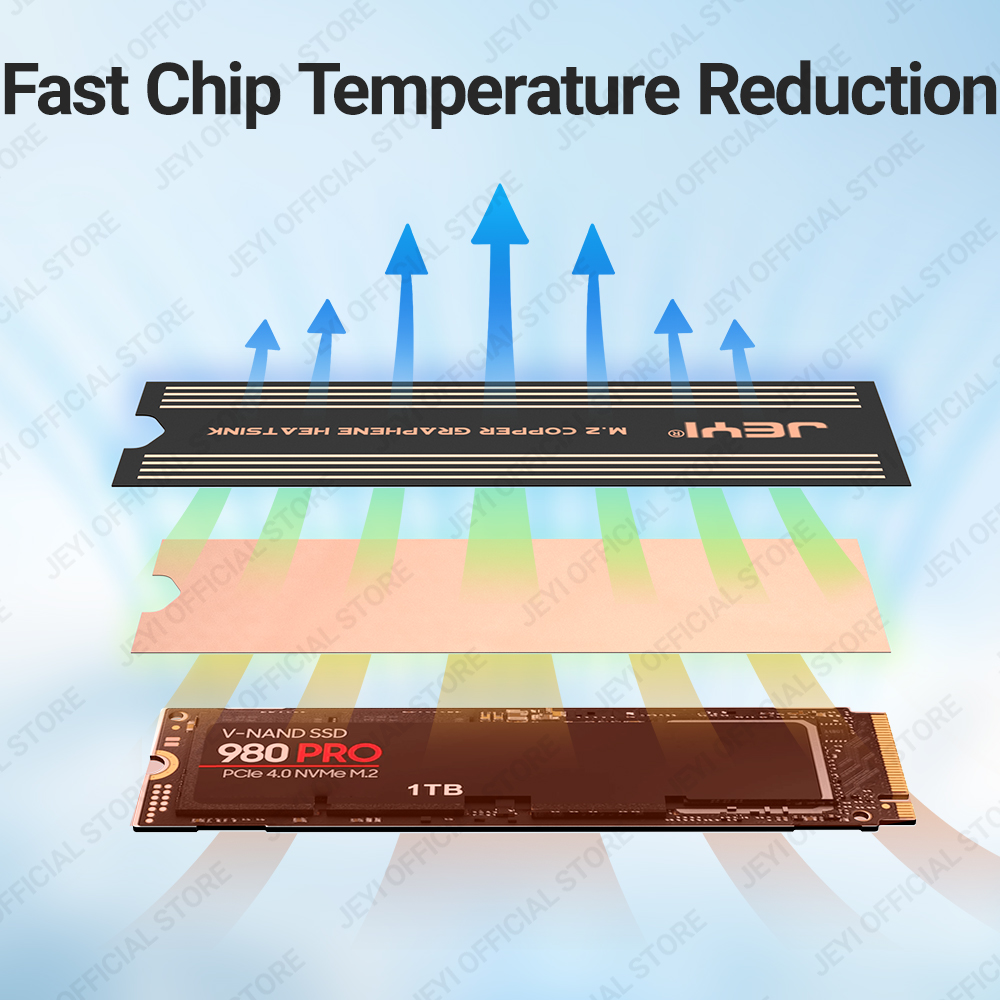 Disipador de Calor JEYI Graphe - M2 Heatsink Cooler reseña y precio