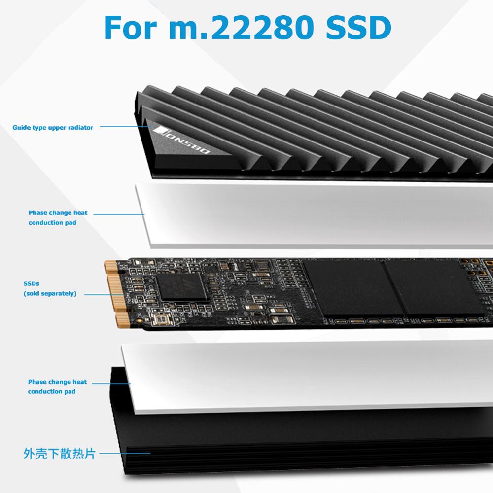 Disipador de Calor de Aluminio - M2 Heatsink Cooler reseña y precio