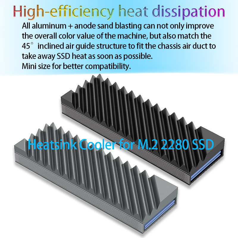 Disipador de Calor M.2 SSD NVM - M2 Heatsink Cooler reseña y precio