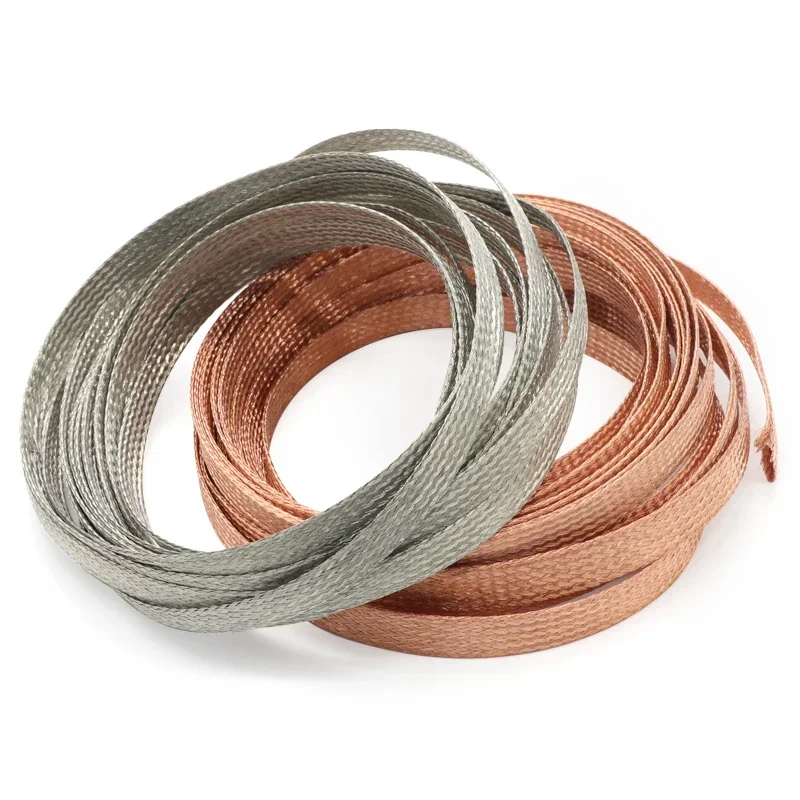Manga trenzada de cobre estaña - Cable Sleeve Braided reseña y precio