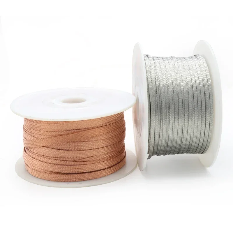Manga trenzada de cobre estaña - Cable Sleeve Braided reseña y precio