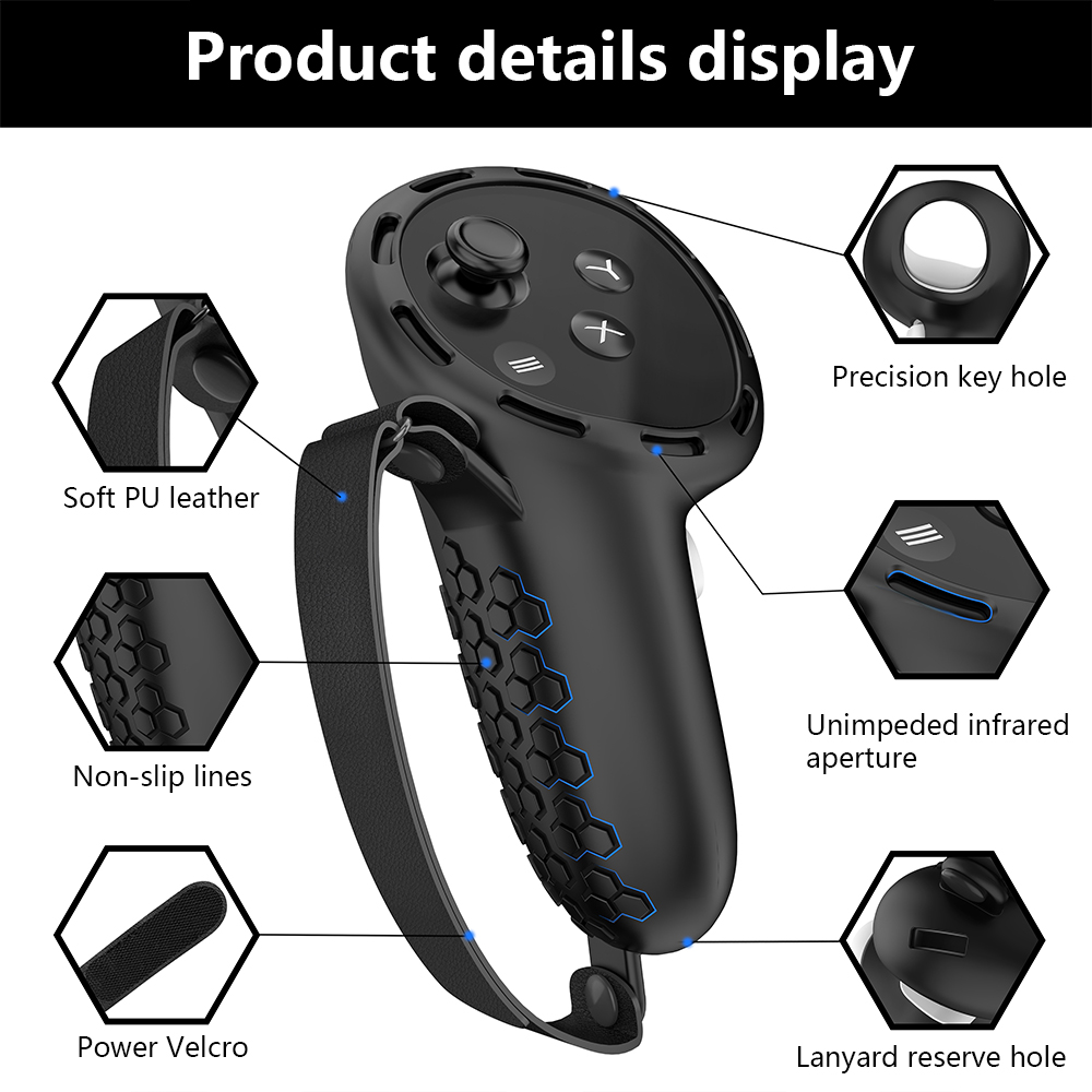 HUADAI, nuevos accesorios VR,  - Controller Grip Cover reseña y precio