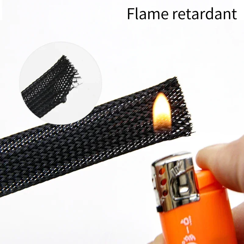 Funda trenzada de PET amarilla - Cable Sleeve Braided reseña y precio