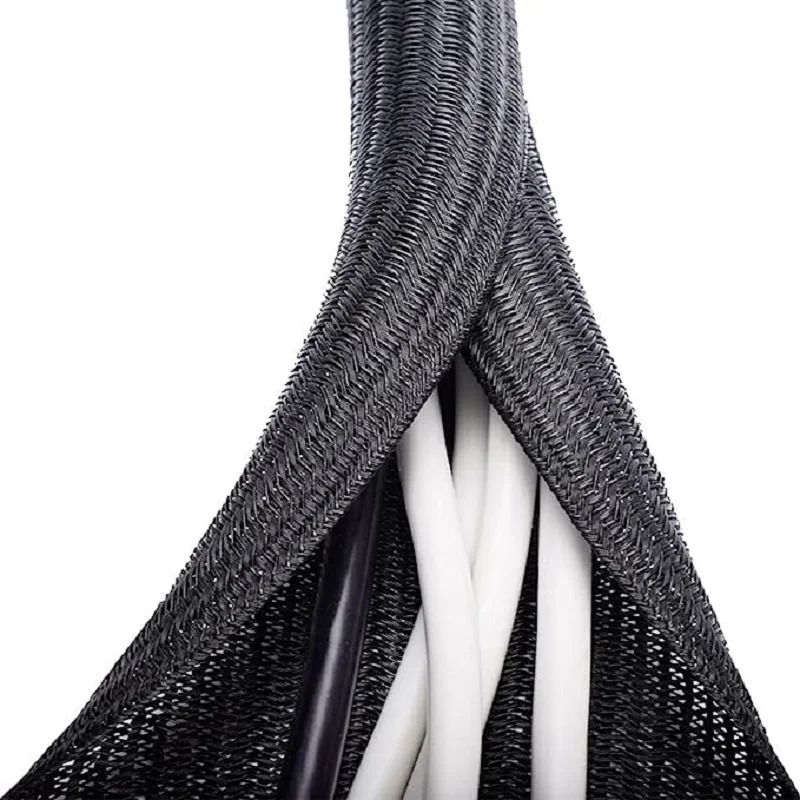 Funda trenzada de nailon para  - Cable Sleeve Braided reseña y precio