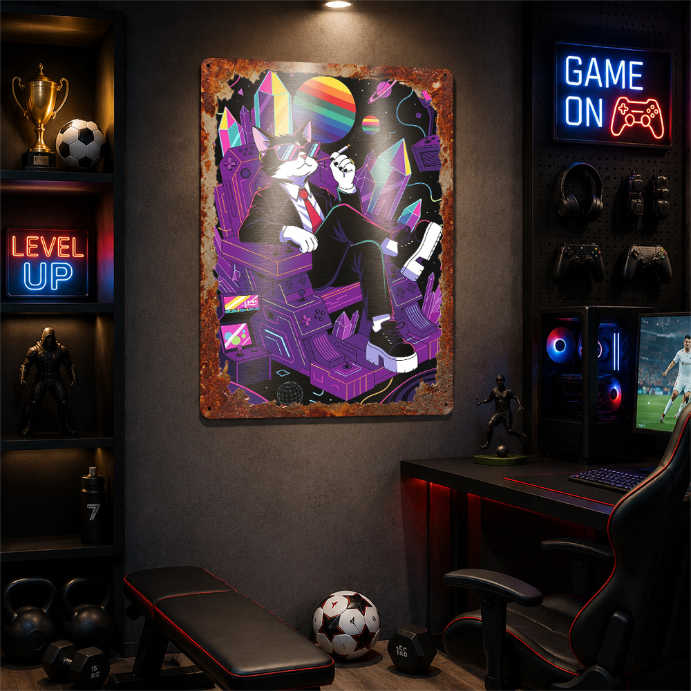 Letrero de Metal con Textura 3 - Gaming Accessories Europe reseña y precio