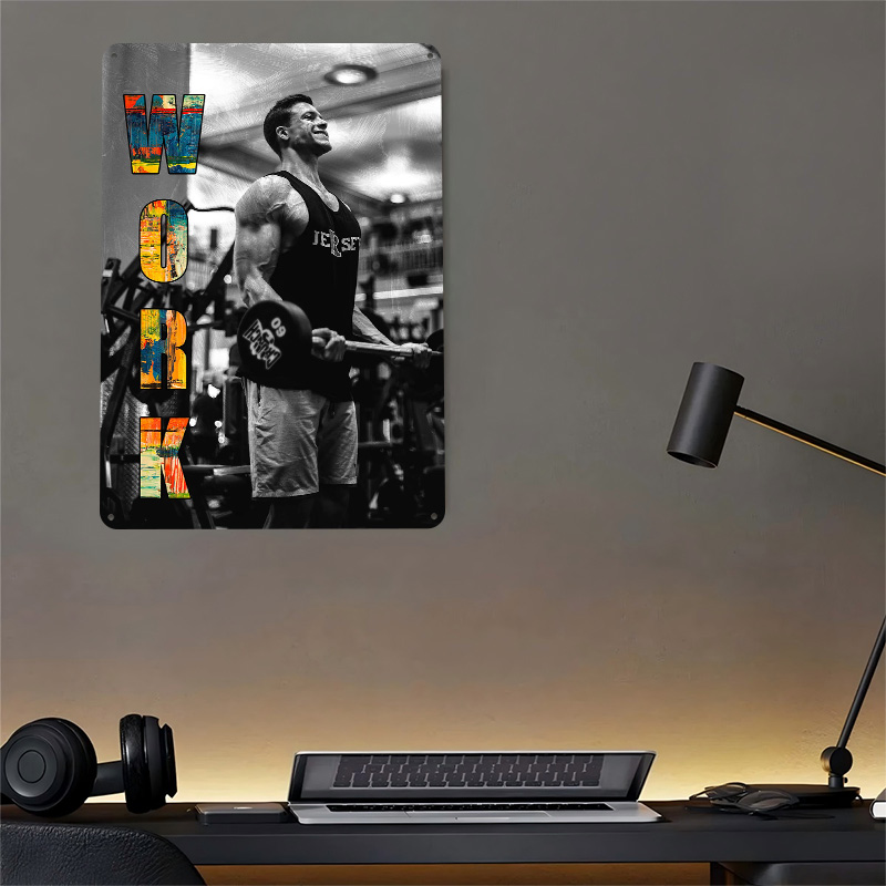 Póster Metálico de Gimnasio, A - Gaming Accessories Europe reseña y precio