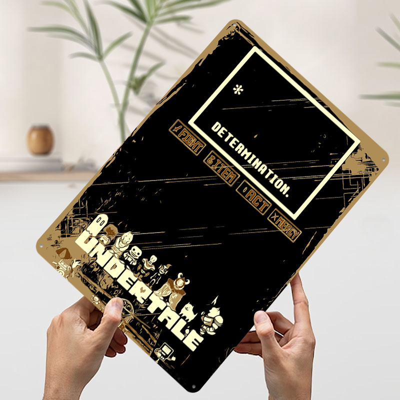 Póster Metálico de Undertale,  - Gaming Accessories Europe reseña y precio