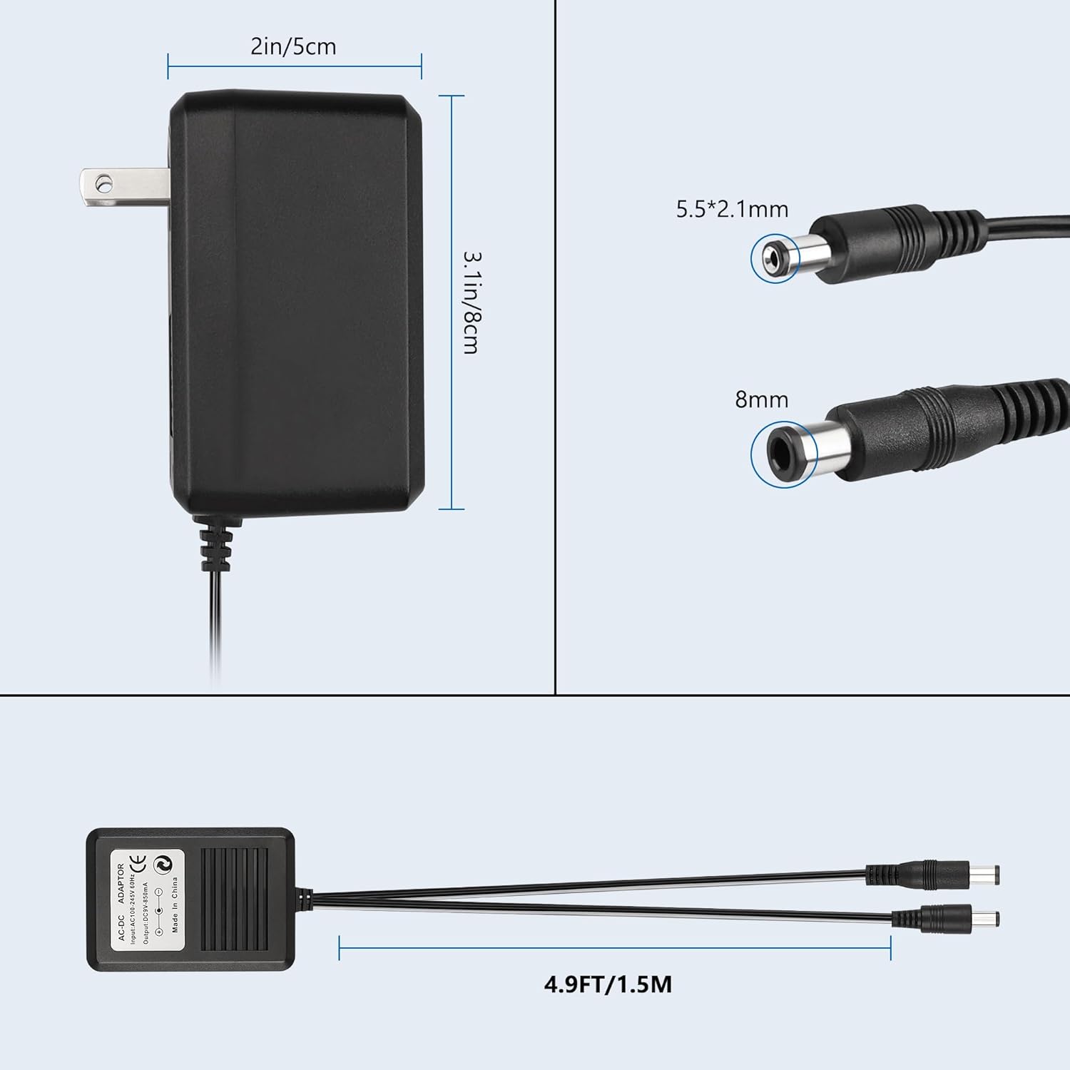 Cable adaptador de corriente a - Gaming Accessories Dropshipping reseña y precio