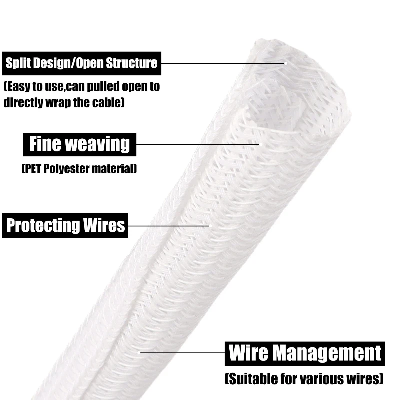 Funda de Cable expandible tren - Cable Sleeve Braided reseña y precio